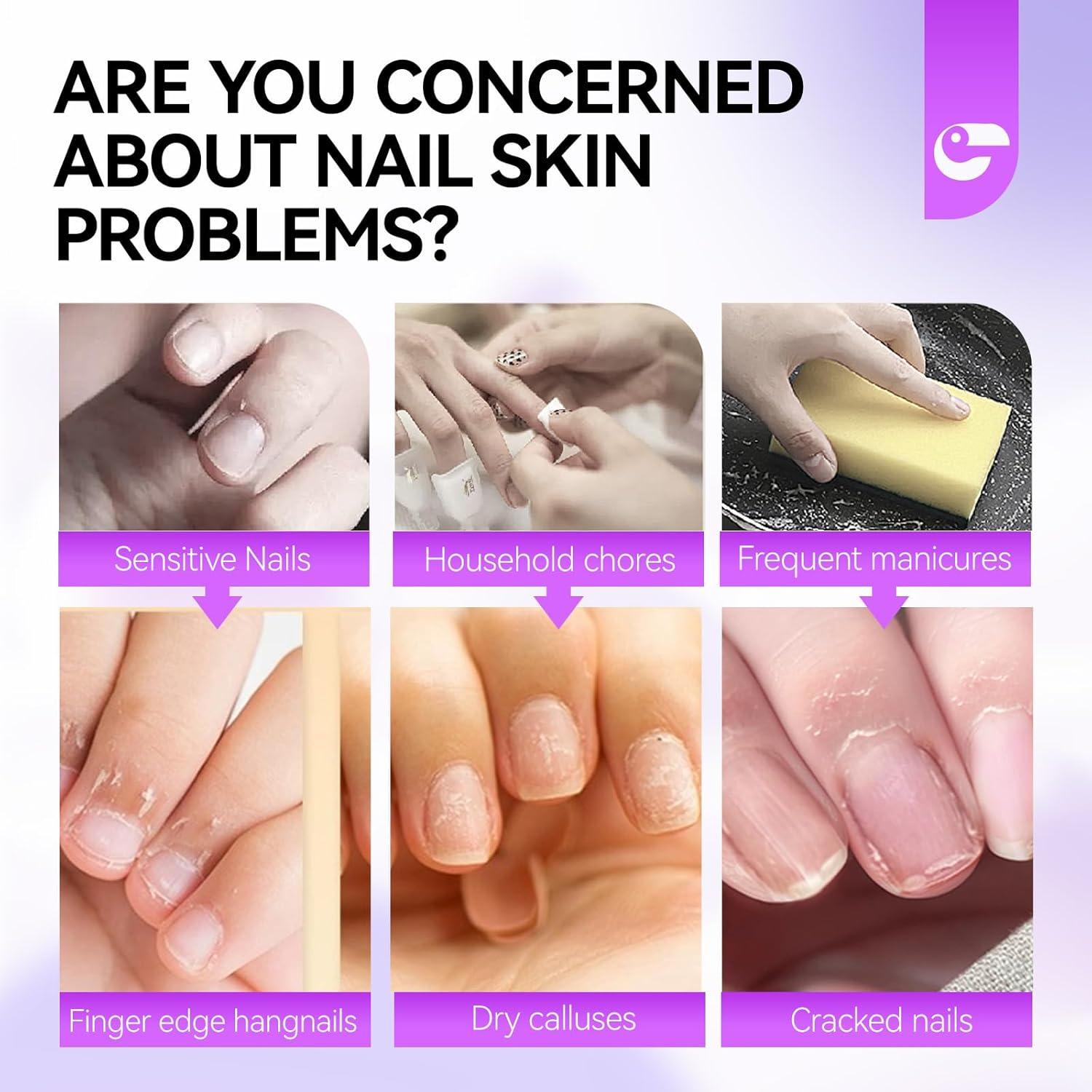 Bálsamo para Cutículas Gelike EC 21g Suavizante Orgánico Uva