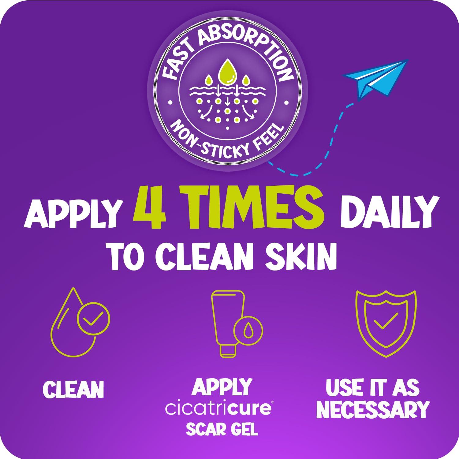 CICATRICURE Gel Avanzado para Cicatrices Niños 28.35 g