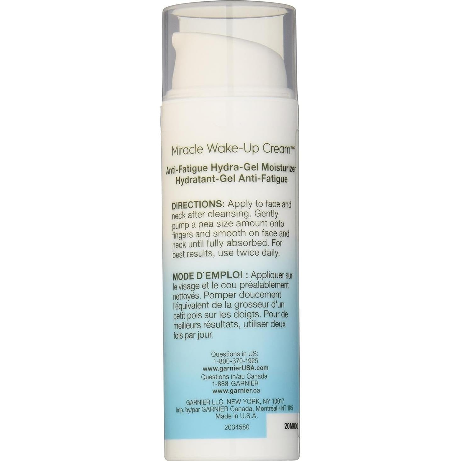 Hidratante Facial Anti-Fatiga Garnier SkinActive 50 ml