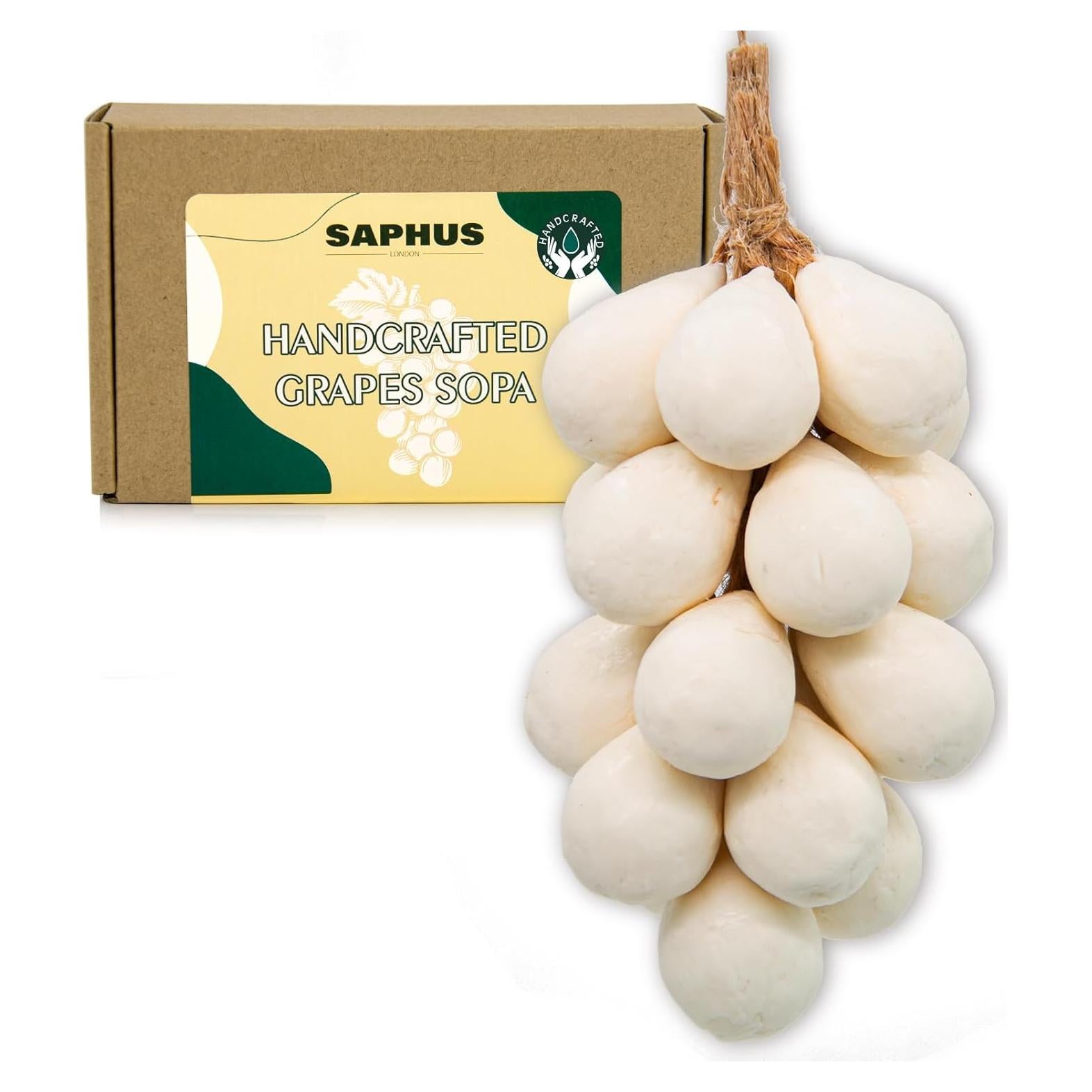 Jabón de Barra Natural Hecho a Mano SAPHUS 111g Vegano