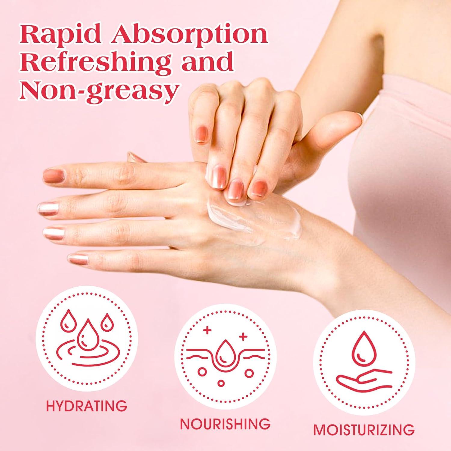 Set de 7 Cremas de Manos Hidratantes Loción Natural Viaje