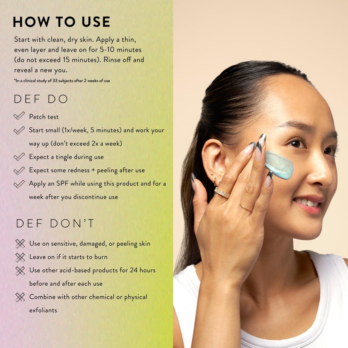 Peeling Exfoliante Honest Beauty All the Feels 48.2 g AHA BHA