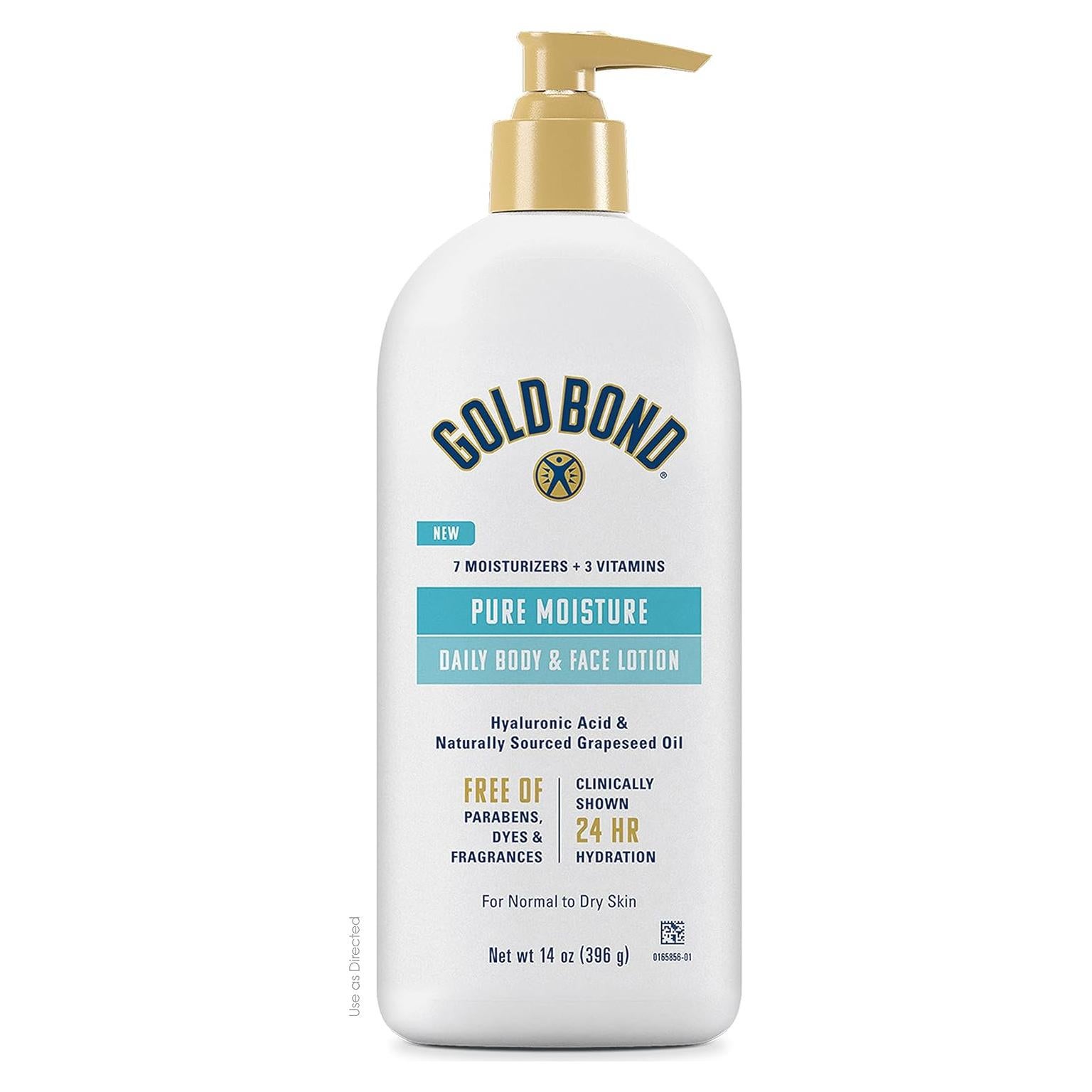 Loción Hidratante Pura Gold Bond 396 g - Ultra Ligera para Piel Seca