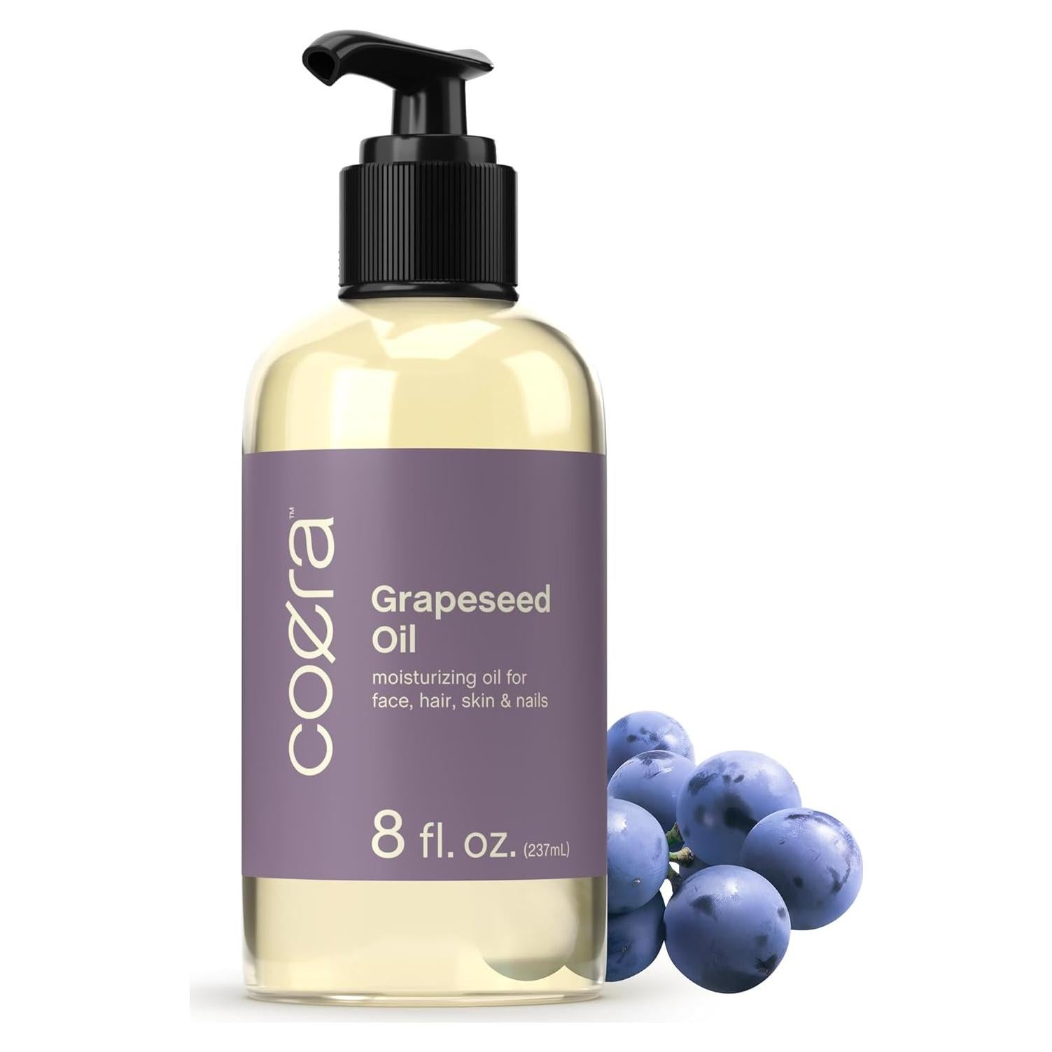 Aceite de Semilla de Uva Coera 236.6 ml Hidratante Facial y Corporal