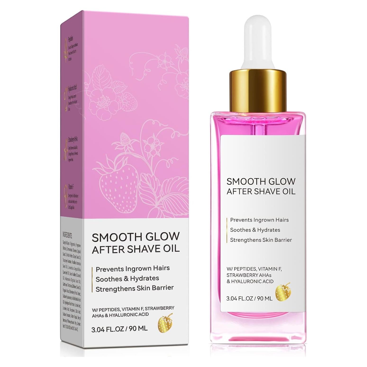 Aceite After Shave Smooth Glow WeiWeiLa 90ml - Hidratante Vegano