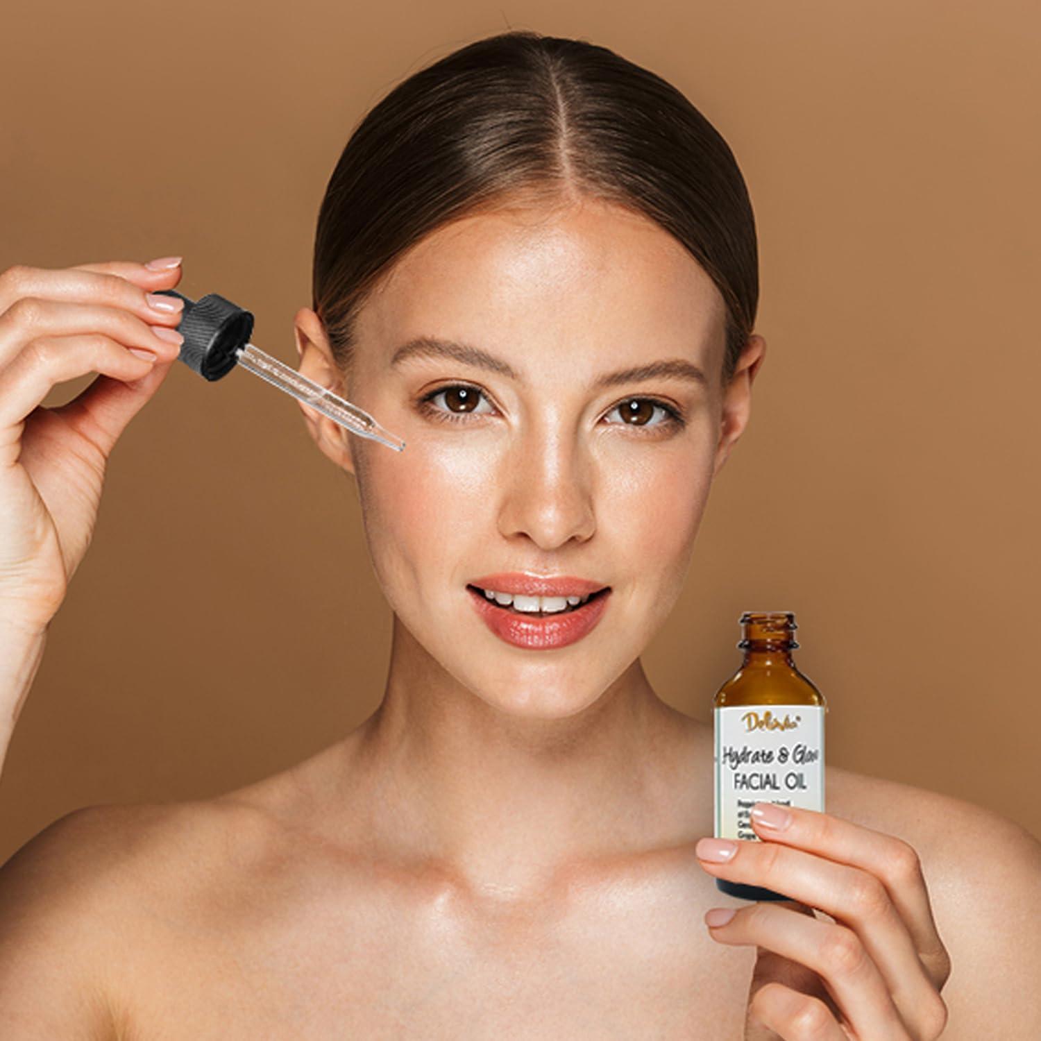 Aceite Facial Hidratante Deluvia con 6 Aceites Esenciales 91g