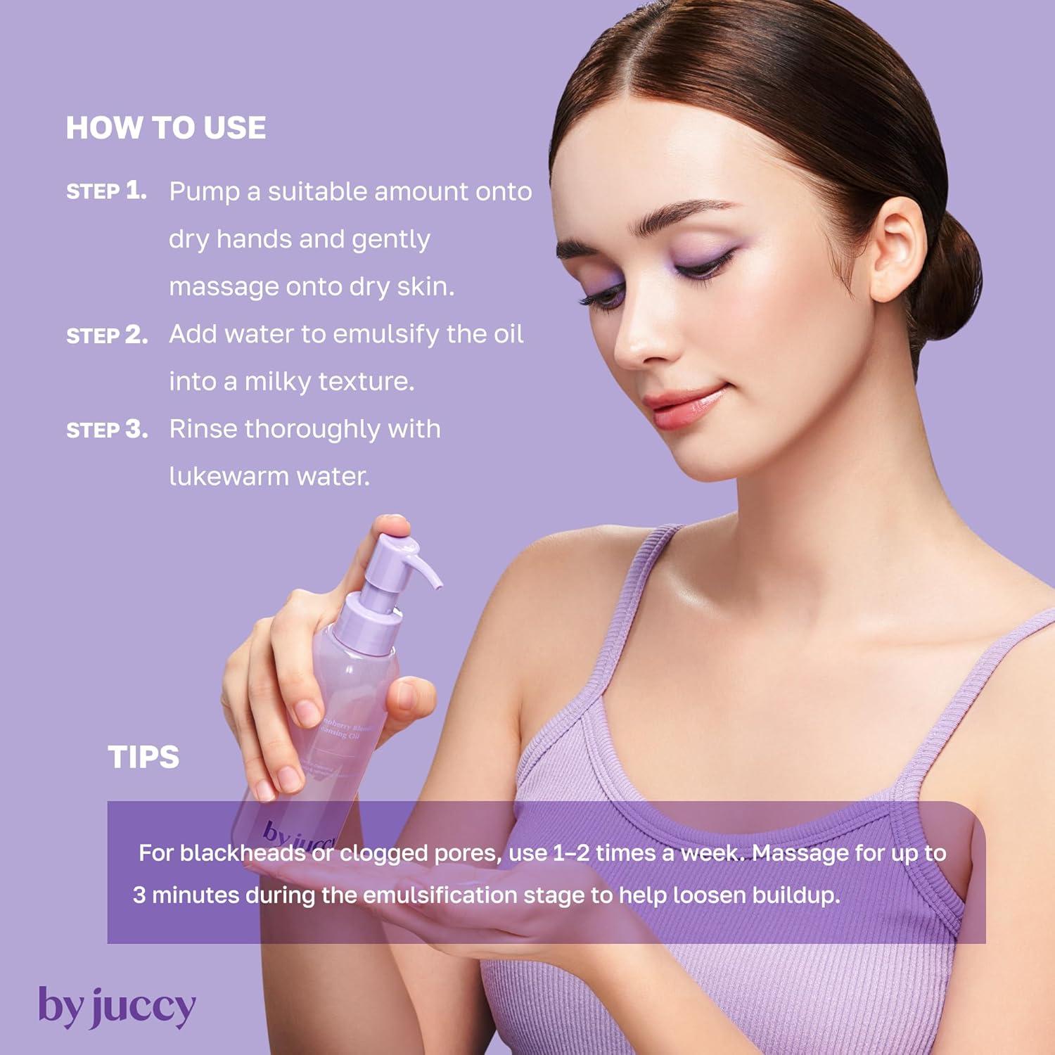 Aceite Limpiador Profundo By Juccy Vinoberry 150 ml - Todo Tipo de Piel