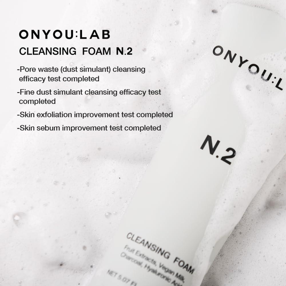 Espuma Limpiadora ONYOU LAB N.2 150 ML - Hidratante y Profunda