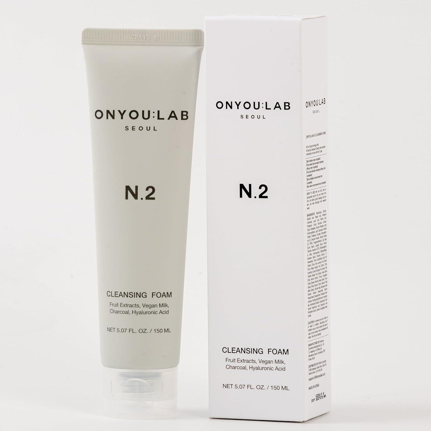 Espuma Limpiadora ONYOU LAB N.2 150 ML - Hidratante y Profunda