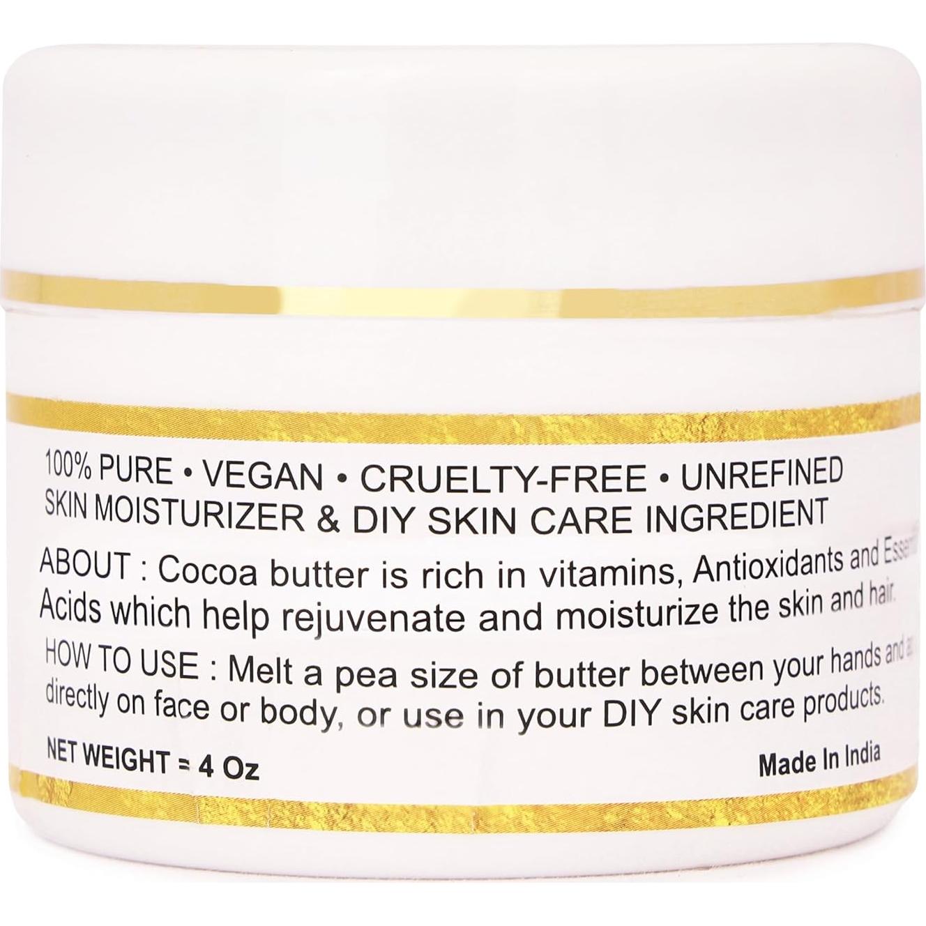 Manteca de Cacao Cruda Orgánica 100% Pura 454g - Bless International