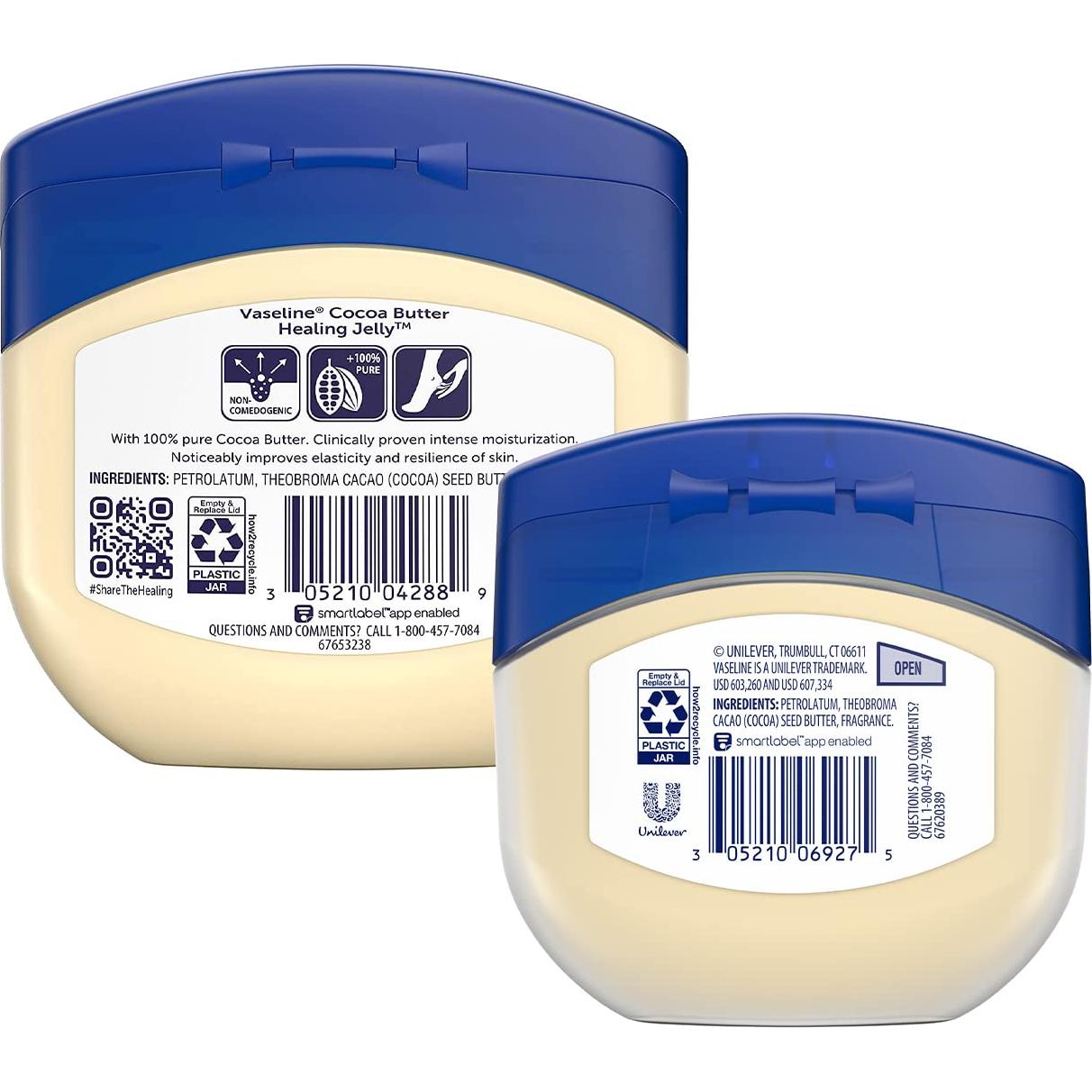 Vaselina Manteca de Cacao 368g y 213g - Hidratante Sanador