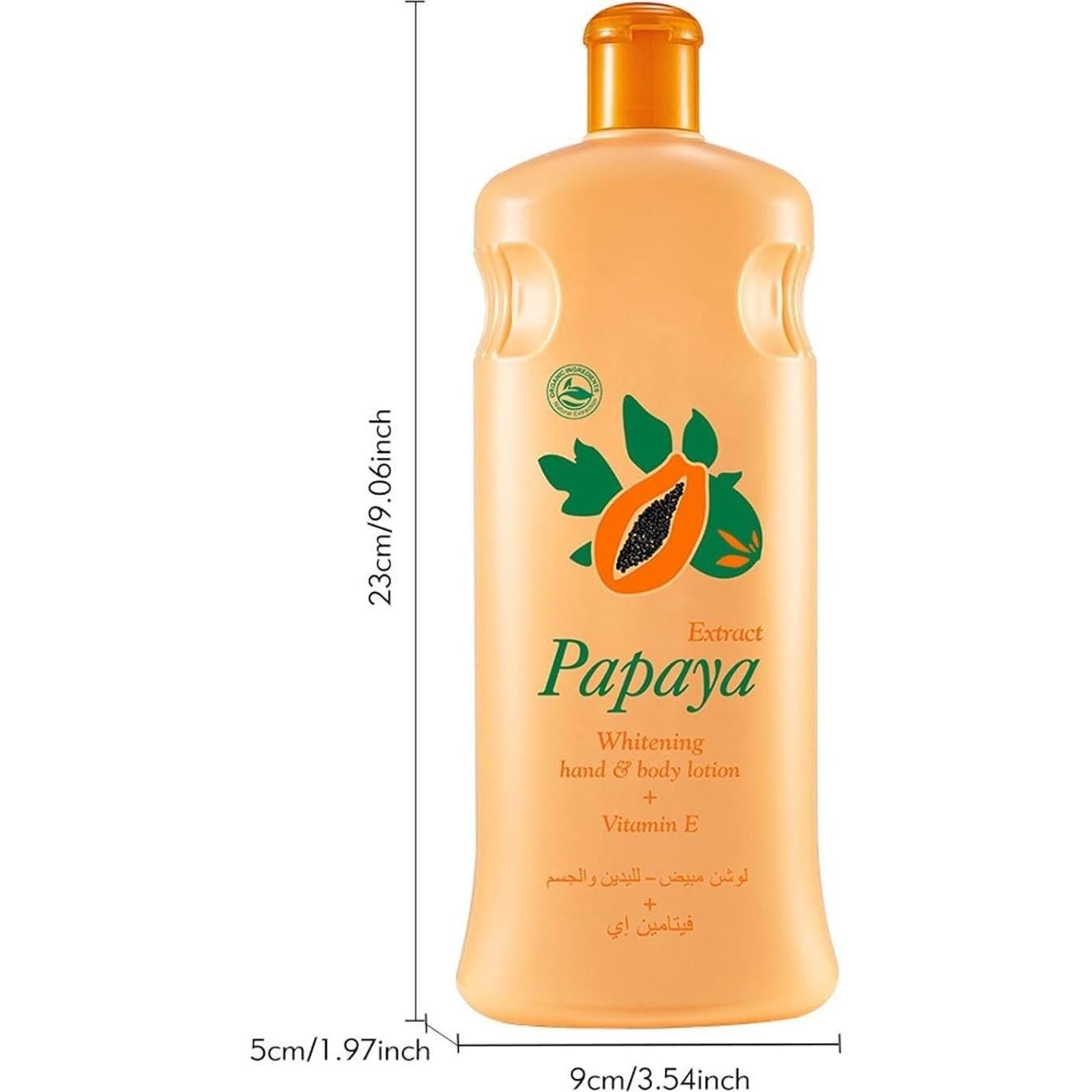 Loción Corporal Hidratante de Leche de Papaya 595g