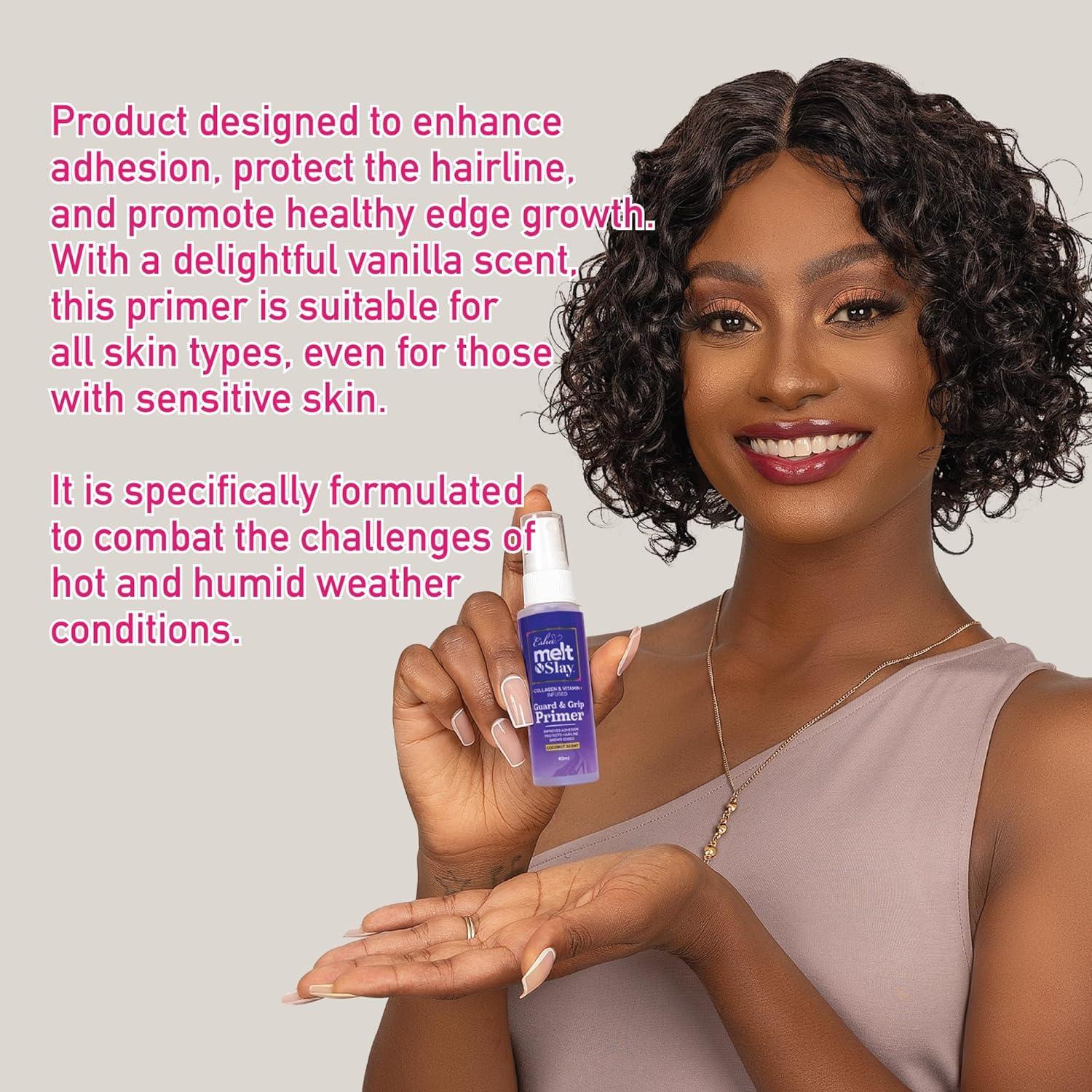 Esha Melt N Slay Primer - Colágeno, Aceite de Oliva, Vitamina E