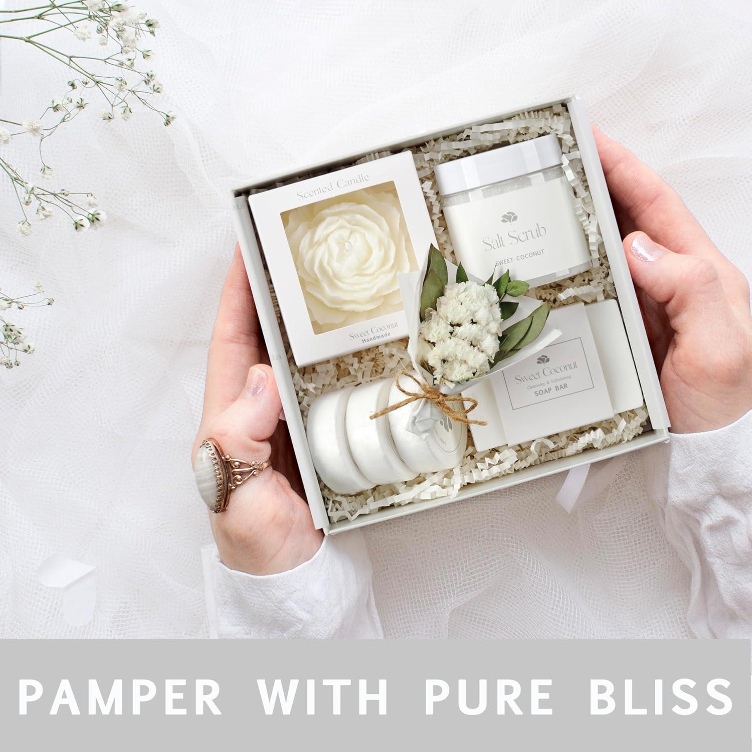 Cesta de Regalo de Spa LaurGifts Coco Dulce 17x5.8cm