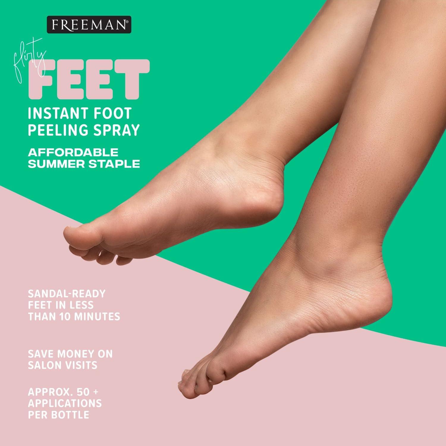 Spray Exfoliante para Pies Freeman Flirty Feet 118 ml