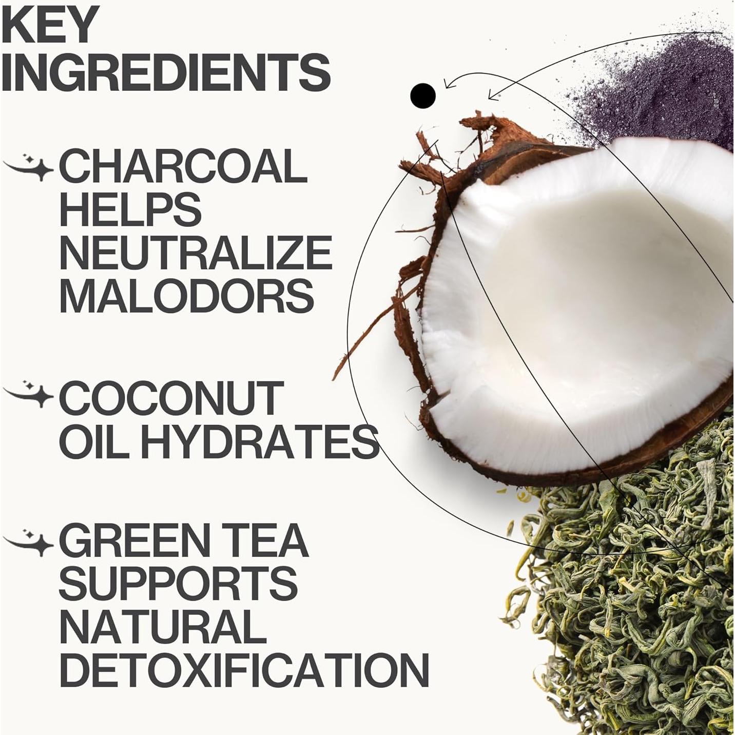 Exfoliante Detox para Axilas Pacifica - Coco y Carbón 207 ml