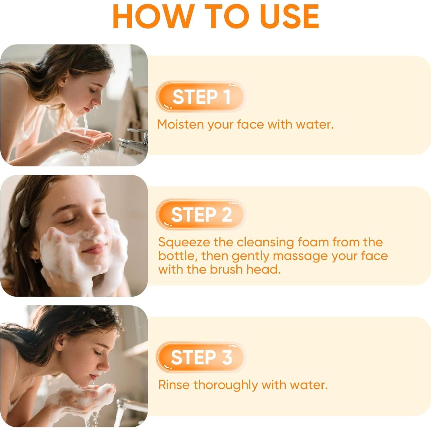 Jabón Facial Espumoso Femani de Cúrcuma 100 ml x2 - Limpieza Profunda