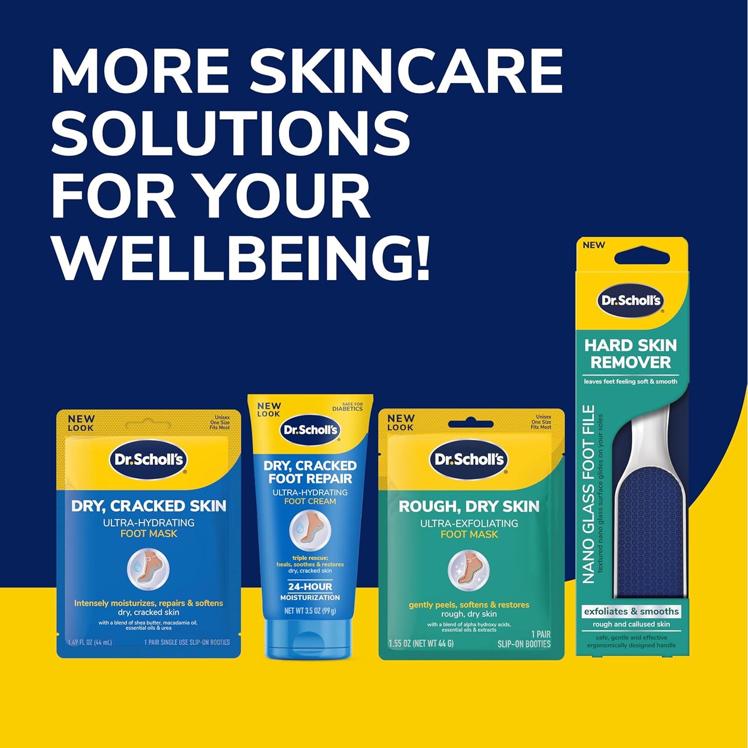 Tratamiento Nocturno para Pies Secos Dr. Scholl's 85g con Calcetines