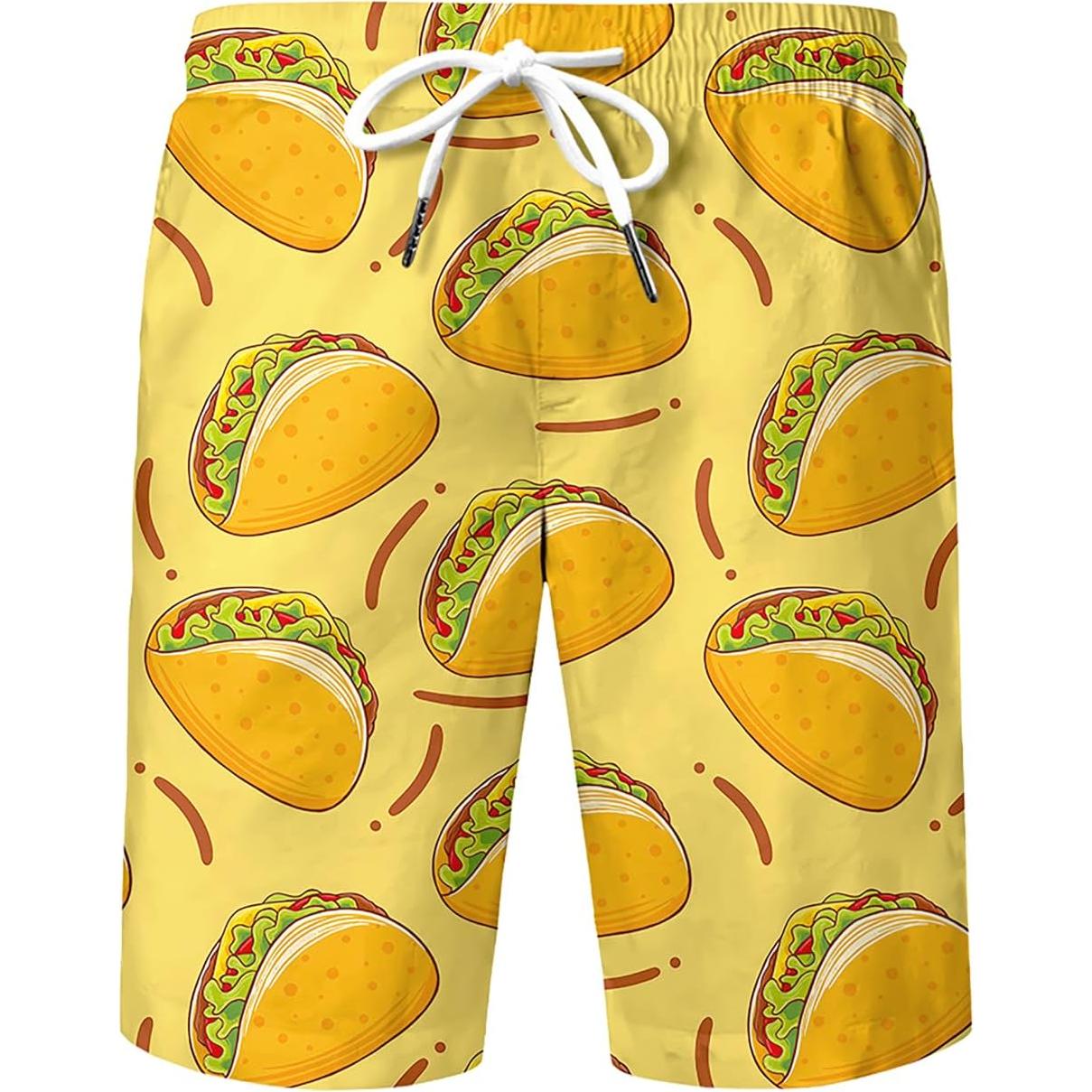 Conjunto DOOPCCOR 3 Piezas Hombre Camisa Hawaiana y Pantalones