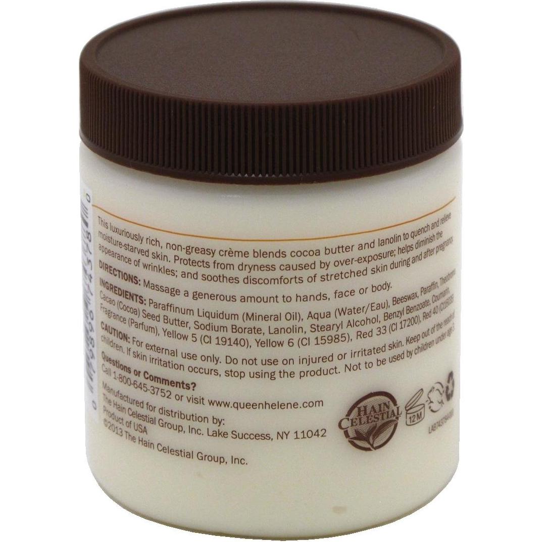 Crema Hidratante de Manteca de Cacao Queen Helene 136g