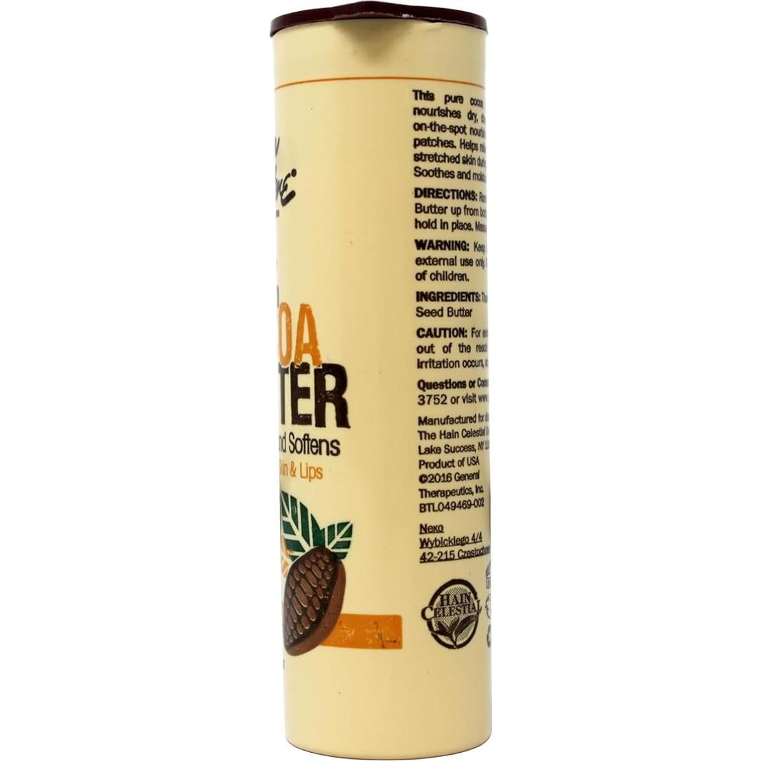 Manteca de Cacao 100% Hidratante Queen Helene 28.35 g