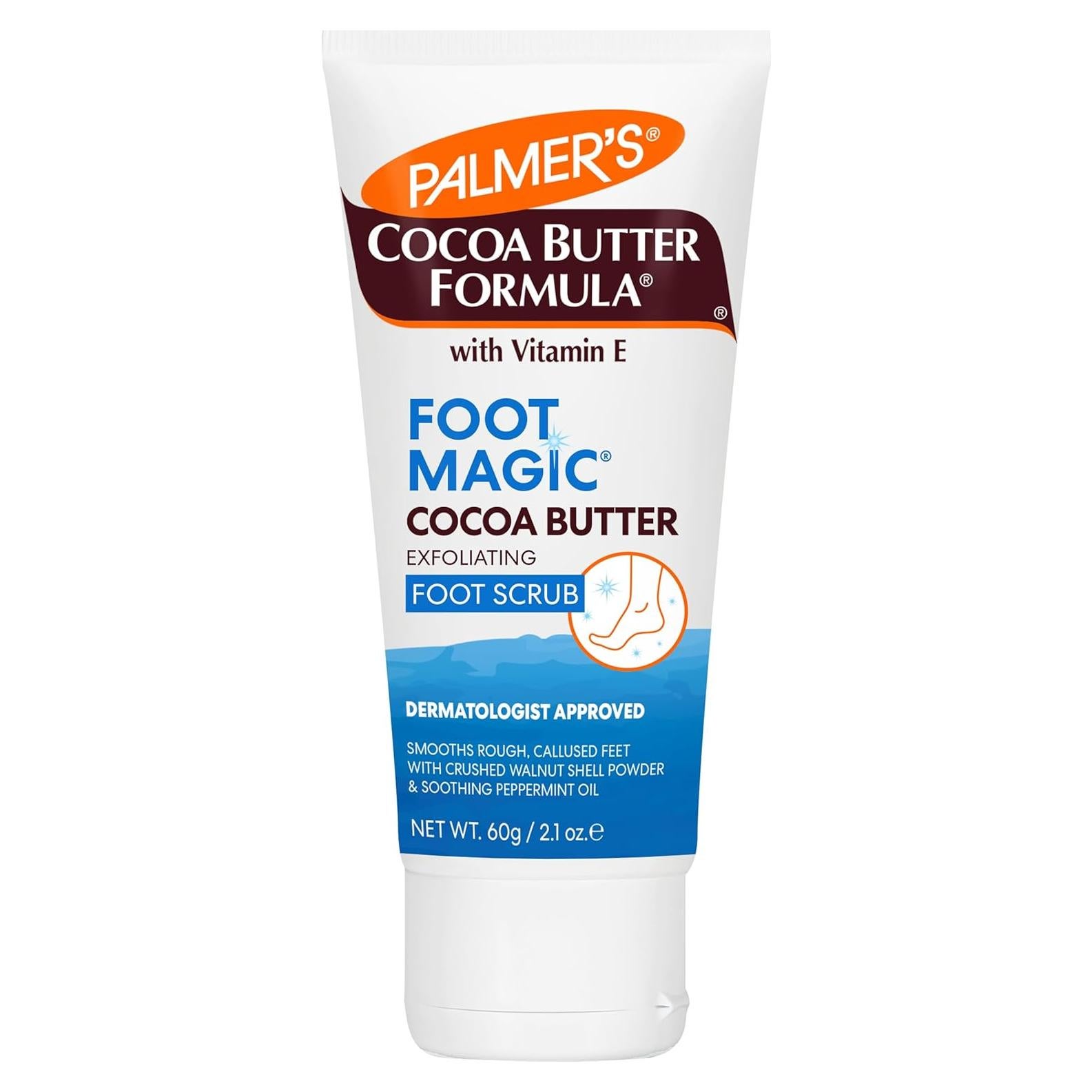 Exfoliante para Pies Palmer's con Manteca de Cacao 59.5g