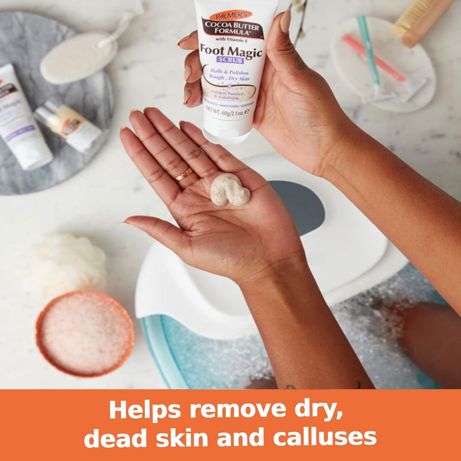 Exfoliante para Pies Palmer's con Manteca de Cacao 59.5g