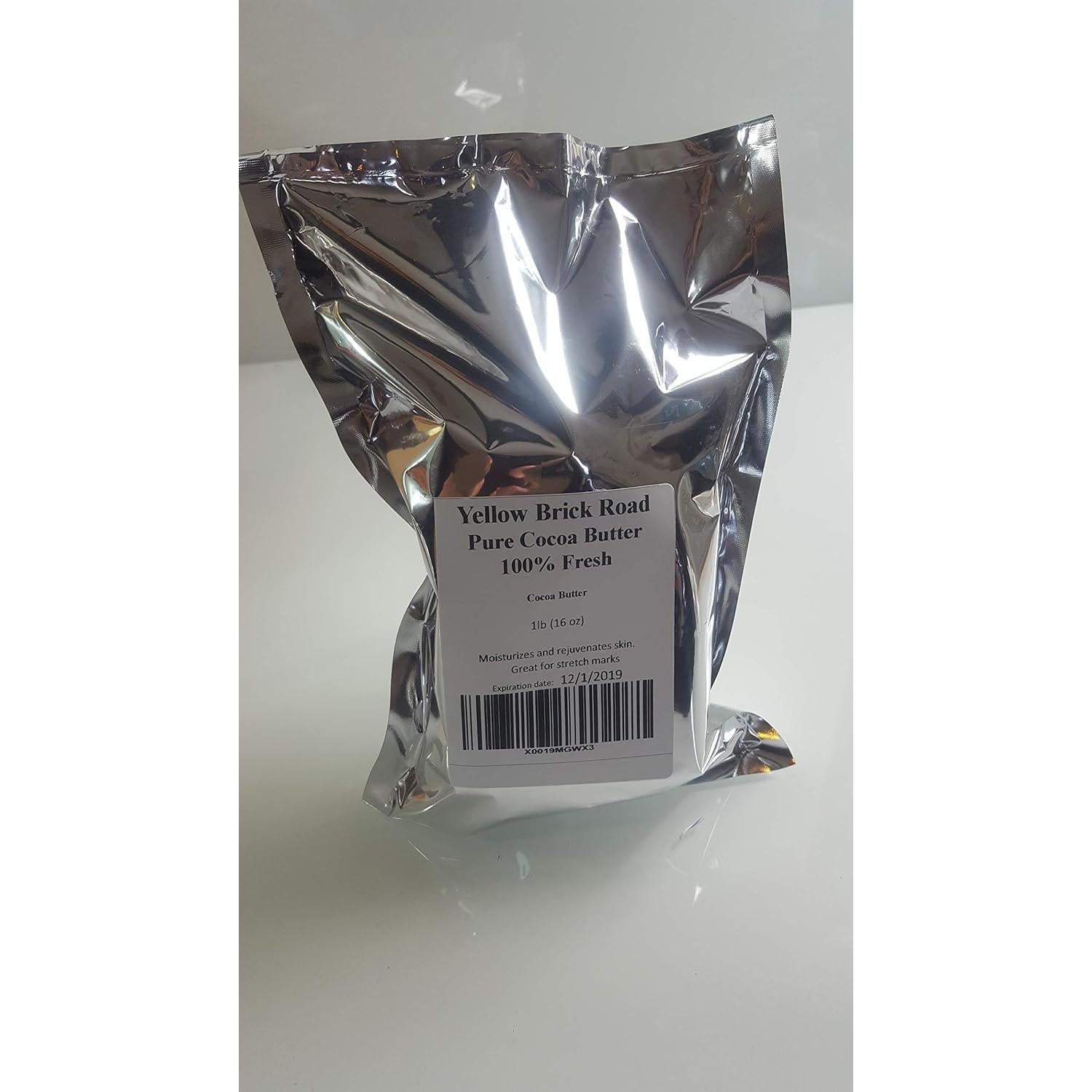 Manteca de Cacao RAW Yellow Brick Rd 454 g Sin Refinar