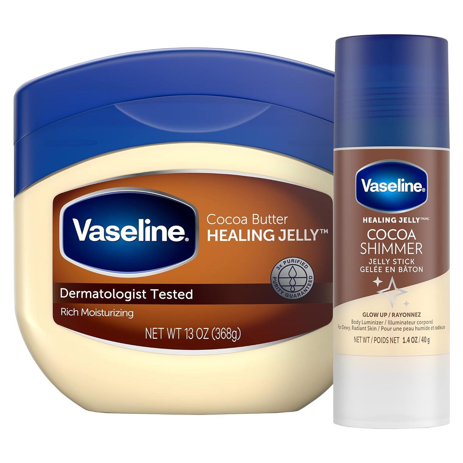 Vaselina Gel Curativo Hidratante Manteca de Cacao 368 g + Barra 39 g