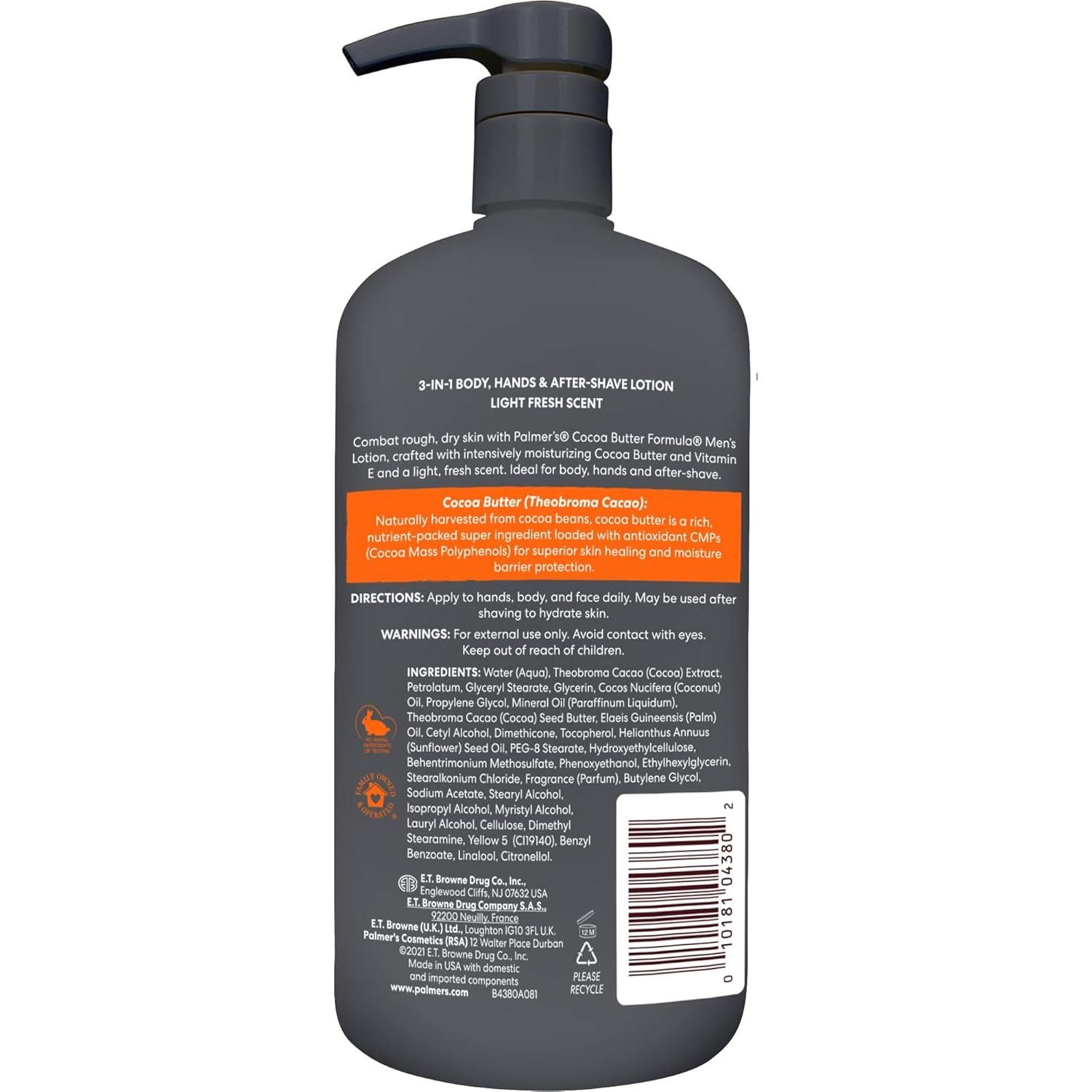 Loción hidratante 3 en 1 Palmer's Cocoa Butter 1006 ml