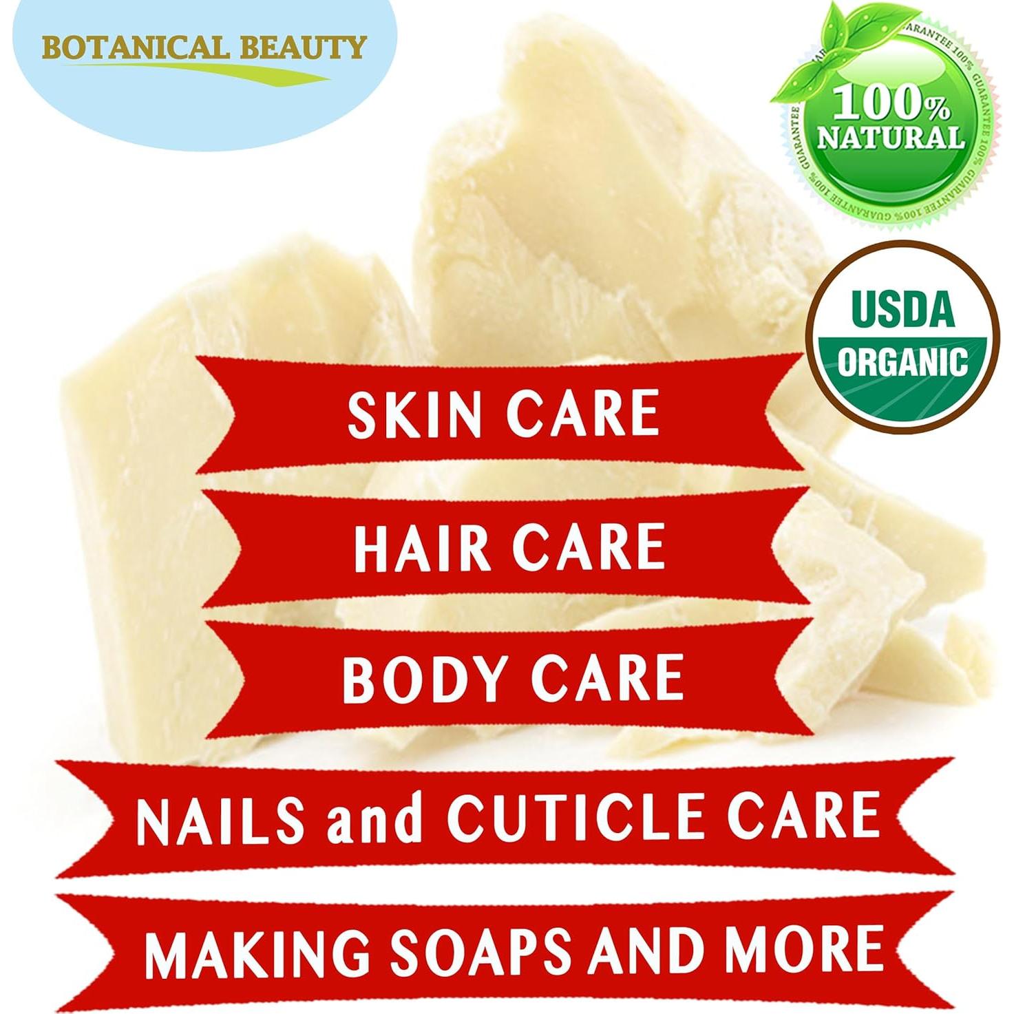 Manteca de Cacao Orgánica 100% Pura Belleza Botánica 120g