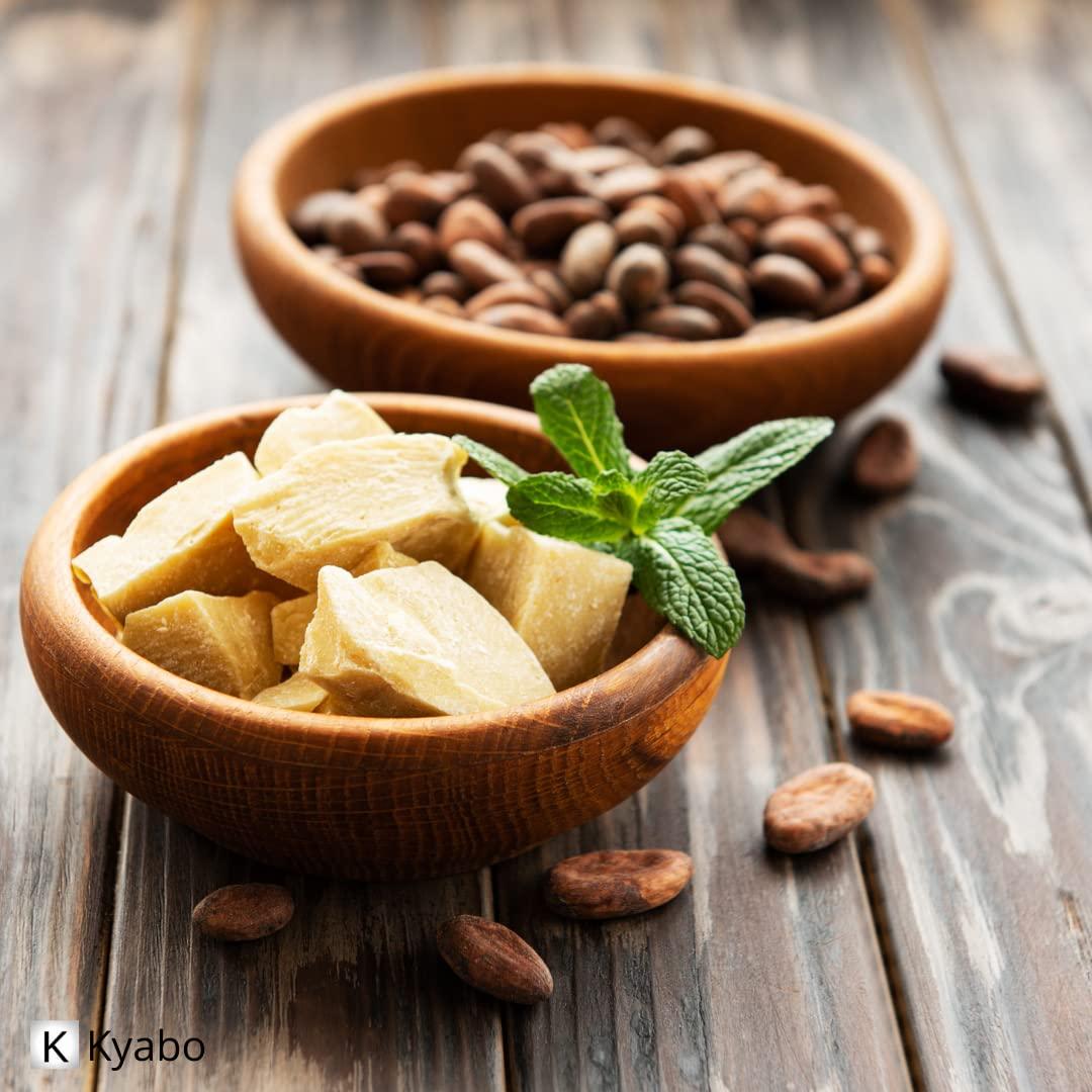 Manteca de Cacao Orgánica Kyabo 1.36kg Grado Alimenticio