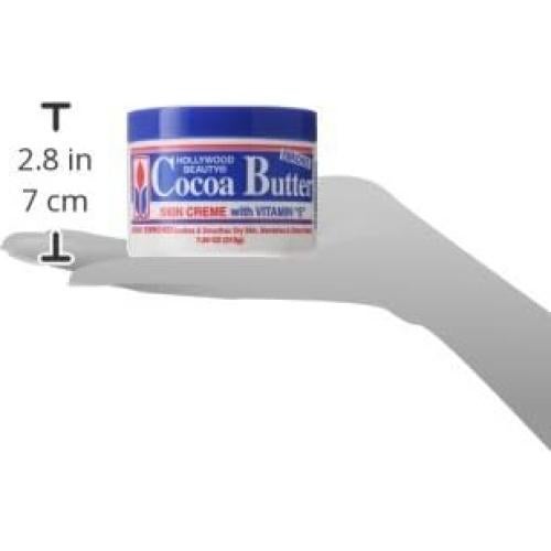 Crema hidratante de manteca de cacao Hollywood Beauty 212 g