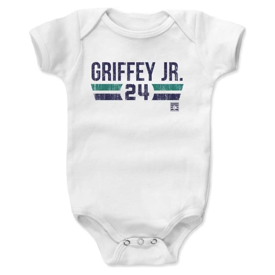 Body de Bebé 500 LEVEL Ken Griffey Jr. 0-24 Meses Gris