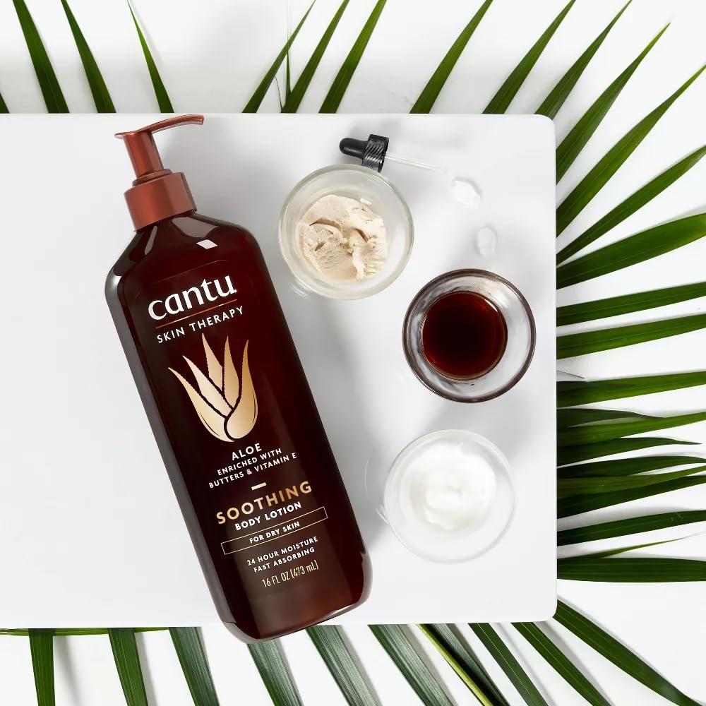 Loción Corporal Cantu Aloe Vera 473 ml Hidratante Natural