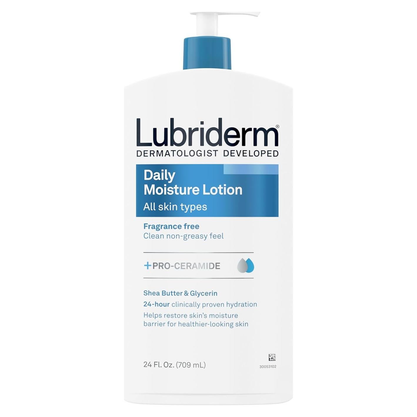 Lubriderm Loción Hidratante Diaria 710 ml Sin Fragancia