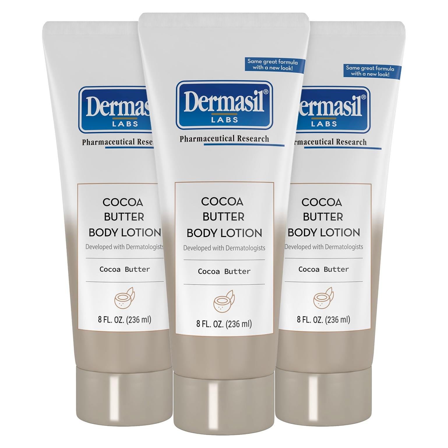 Loción Corporal Dermasil Manteca de Cacao 3 x 240 ml