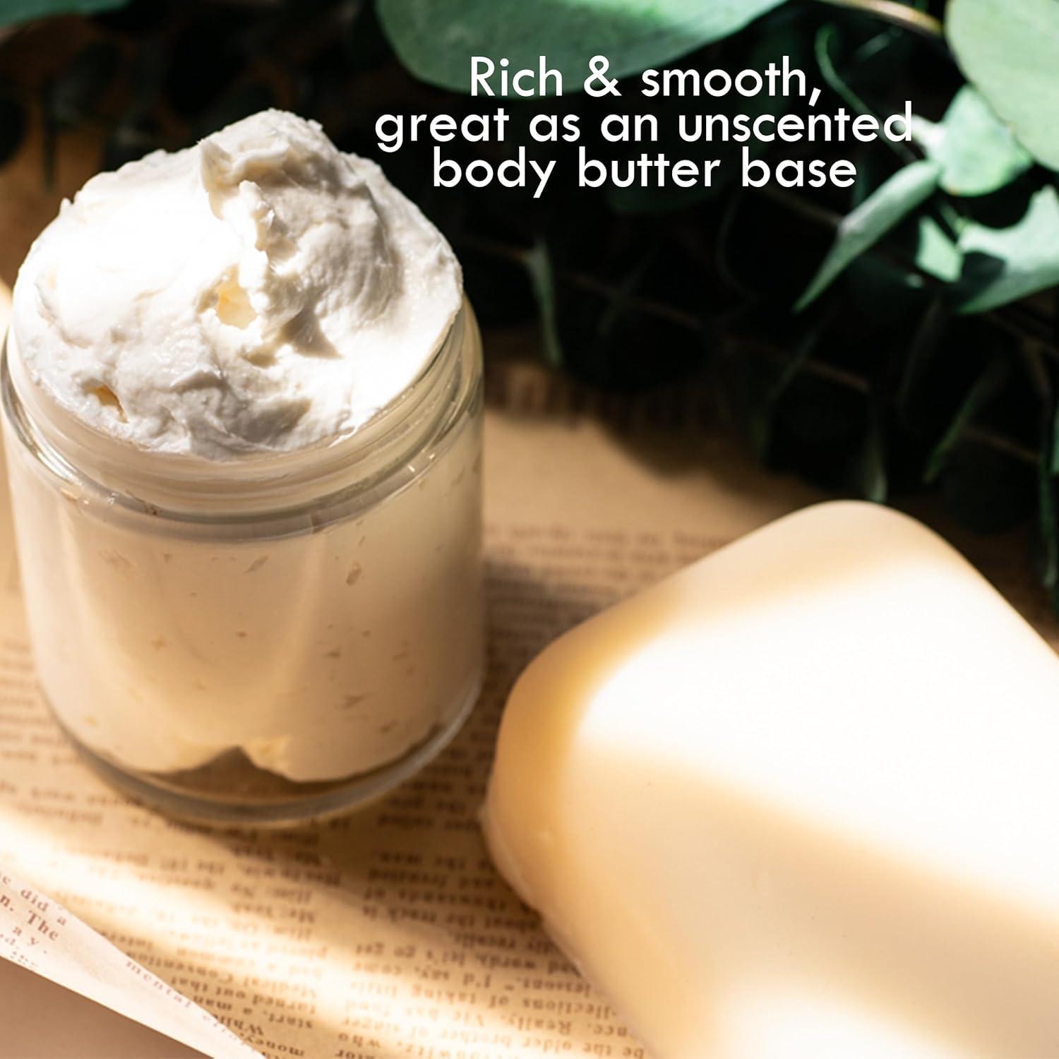 Manteca de Mango Orgánica 454g - Cruda y Sin Refinar para Piel y Cabello