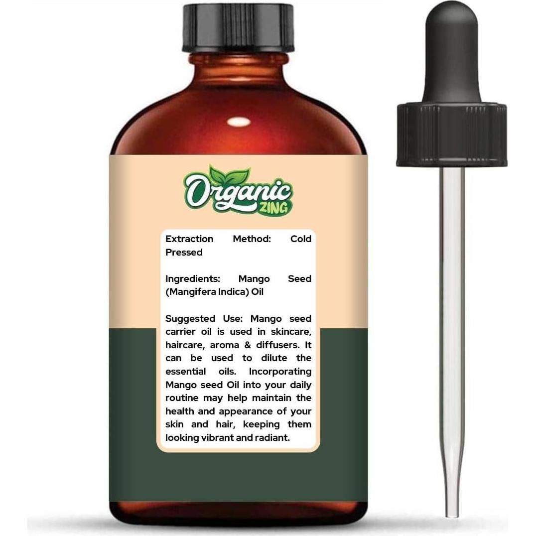 Aceite de Semilla de Mango Orgánico Linkers 118ml - Cuidado Piel y Cabello