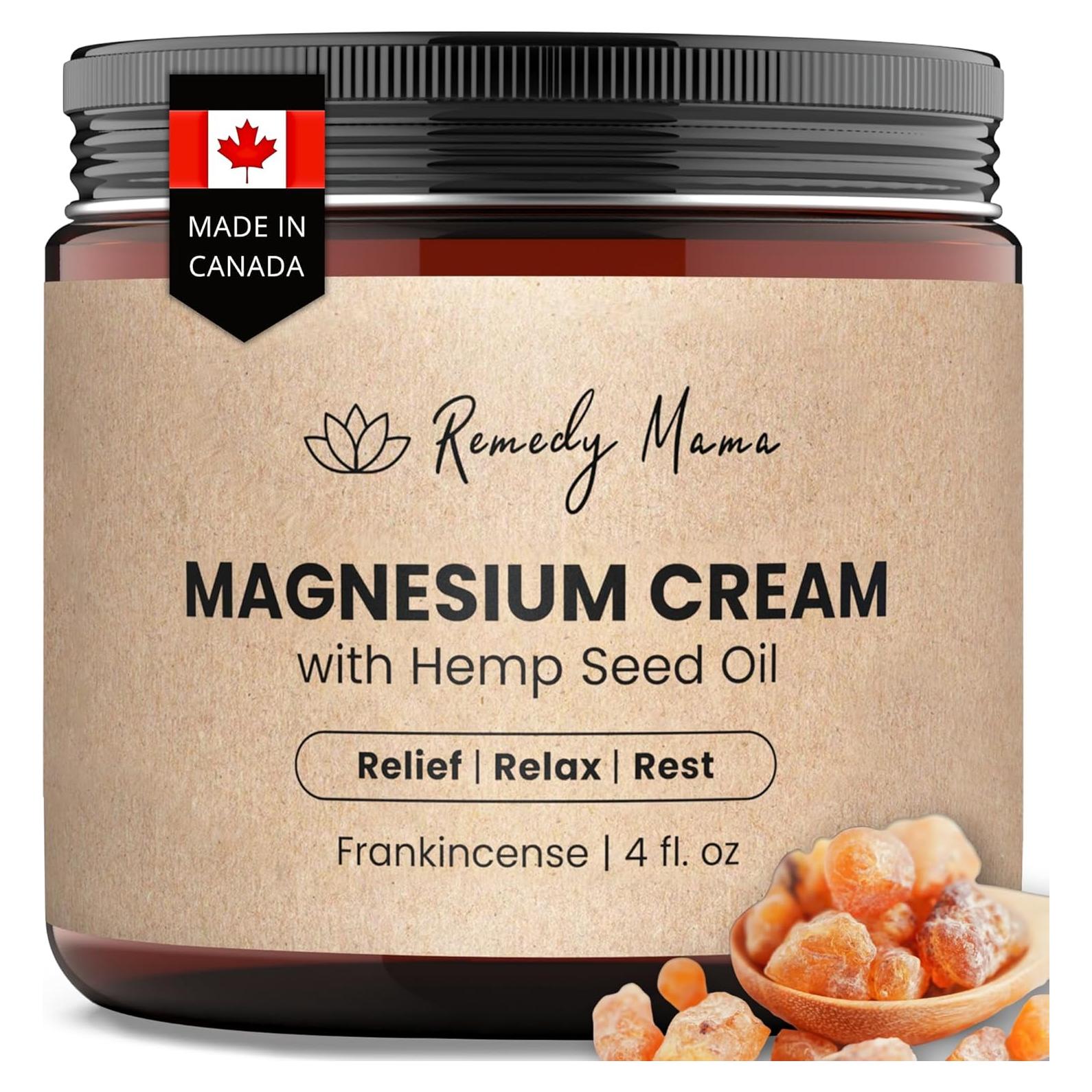 Crema de Magnesio Remedy Mama 118 ml - Alivio Calambres y Sueño