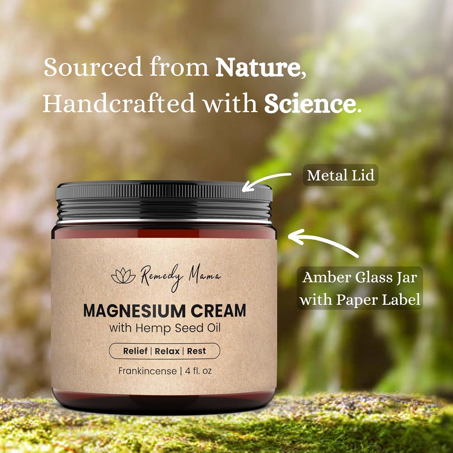 Crema de Magnesio Remedy Mama 118 ml - Alivio Calambres y Sueño