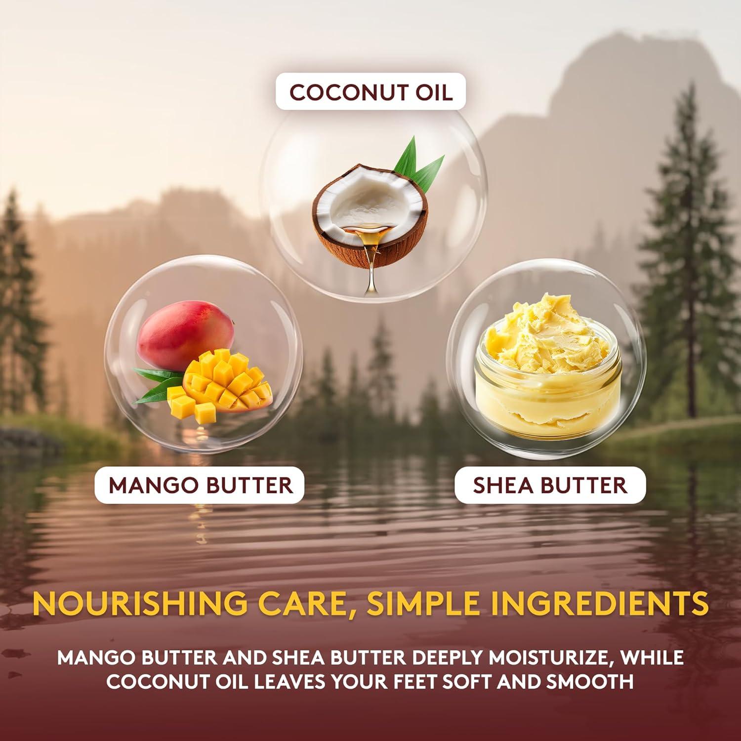 Exfoliante para Pies OKAY Manteca de Mango Natural 170g