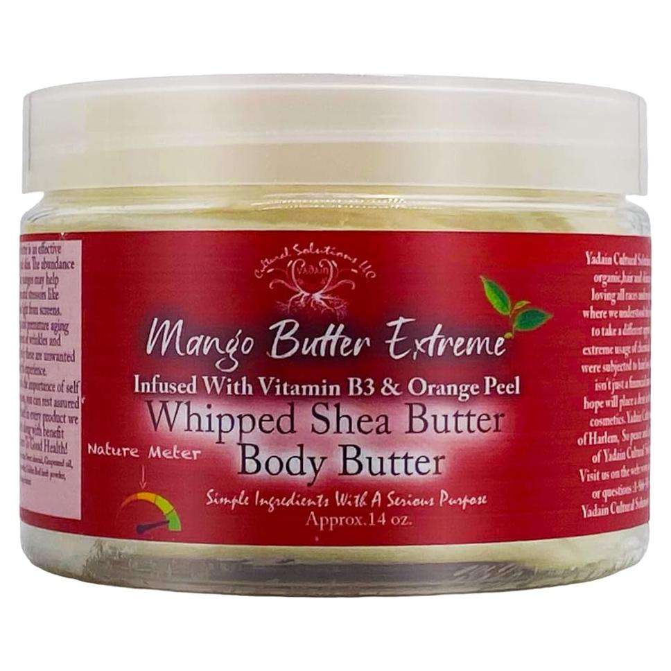 Manteca de Karité Batida Yadain Mango 398g - Hidratación Facial y Corporal