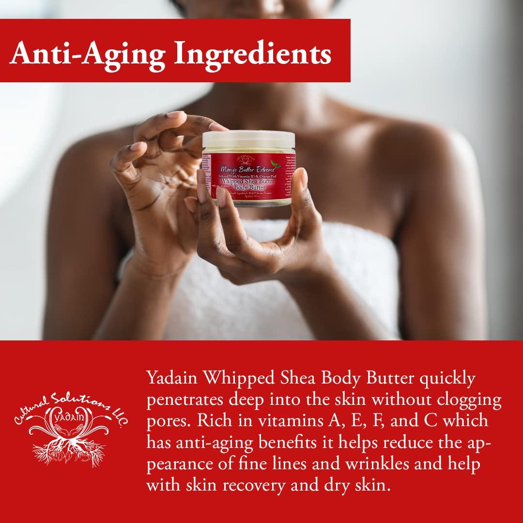 Manteca de Karité Batida Yadain Mango 398g - Hidratación Facial y Corporal