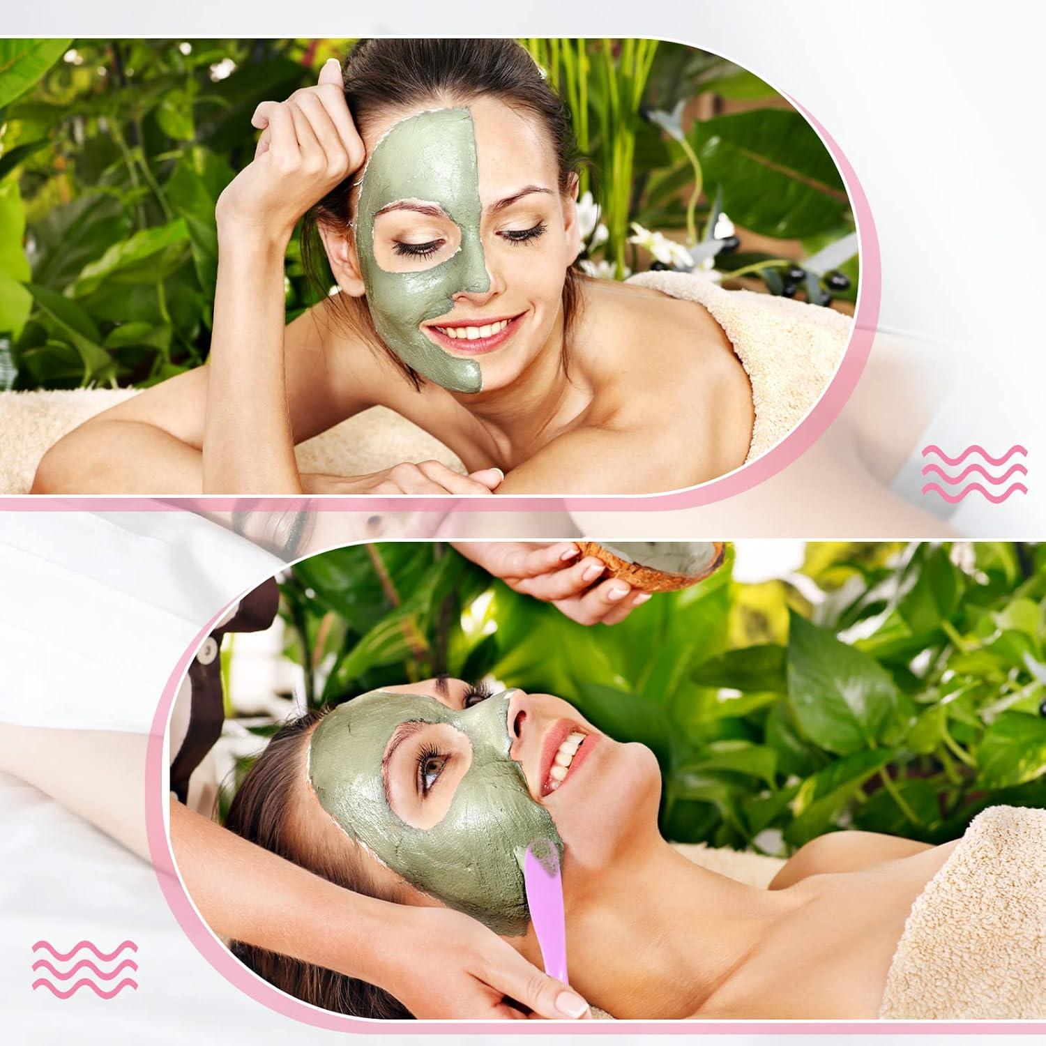 10 Espátulas Plásticas Cosméticas Yuxung Coloridas para Facial