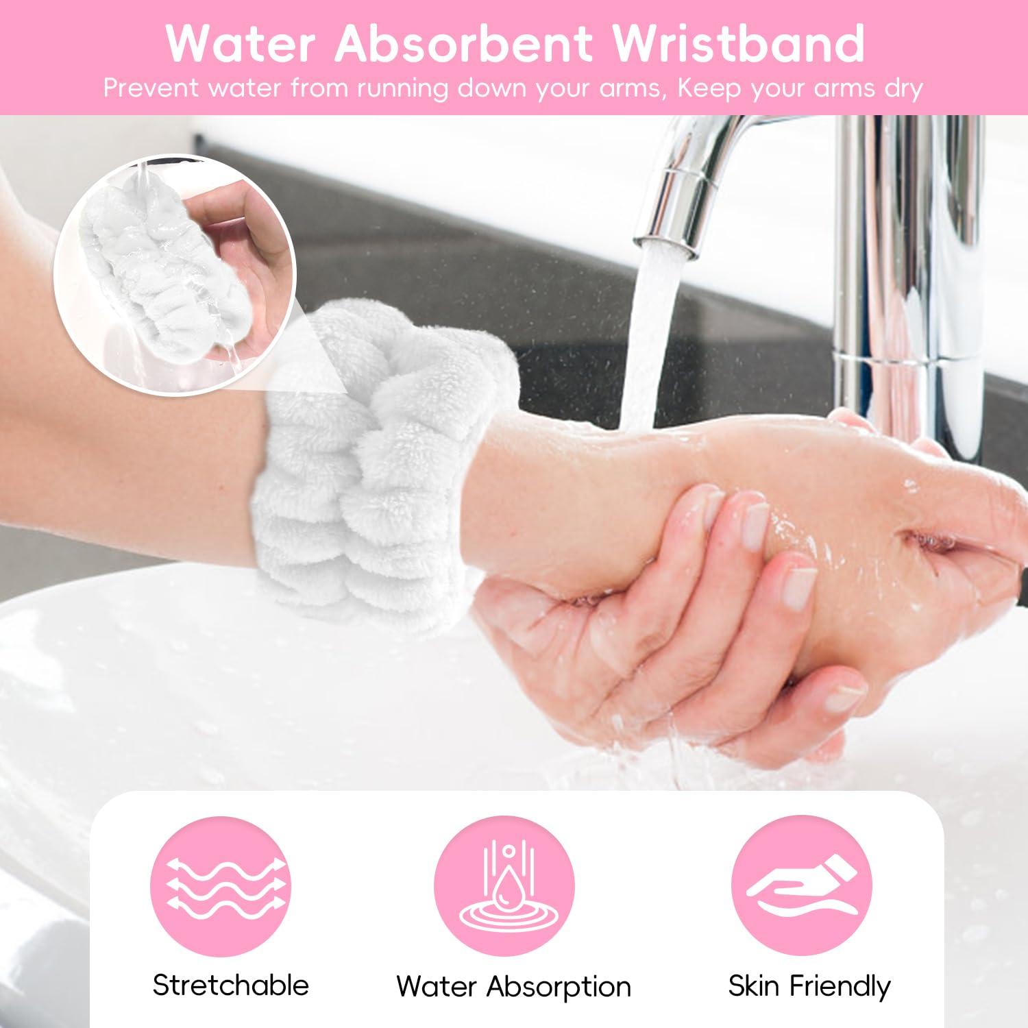 Conjunto Diadema y Cepillo Facial Mis Cosas Novedosas - Blanco