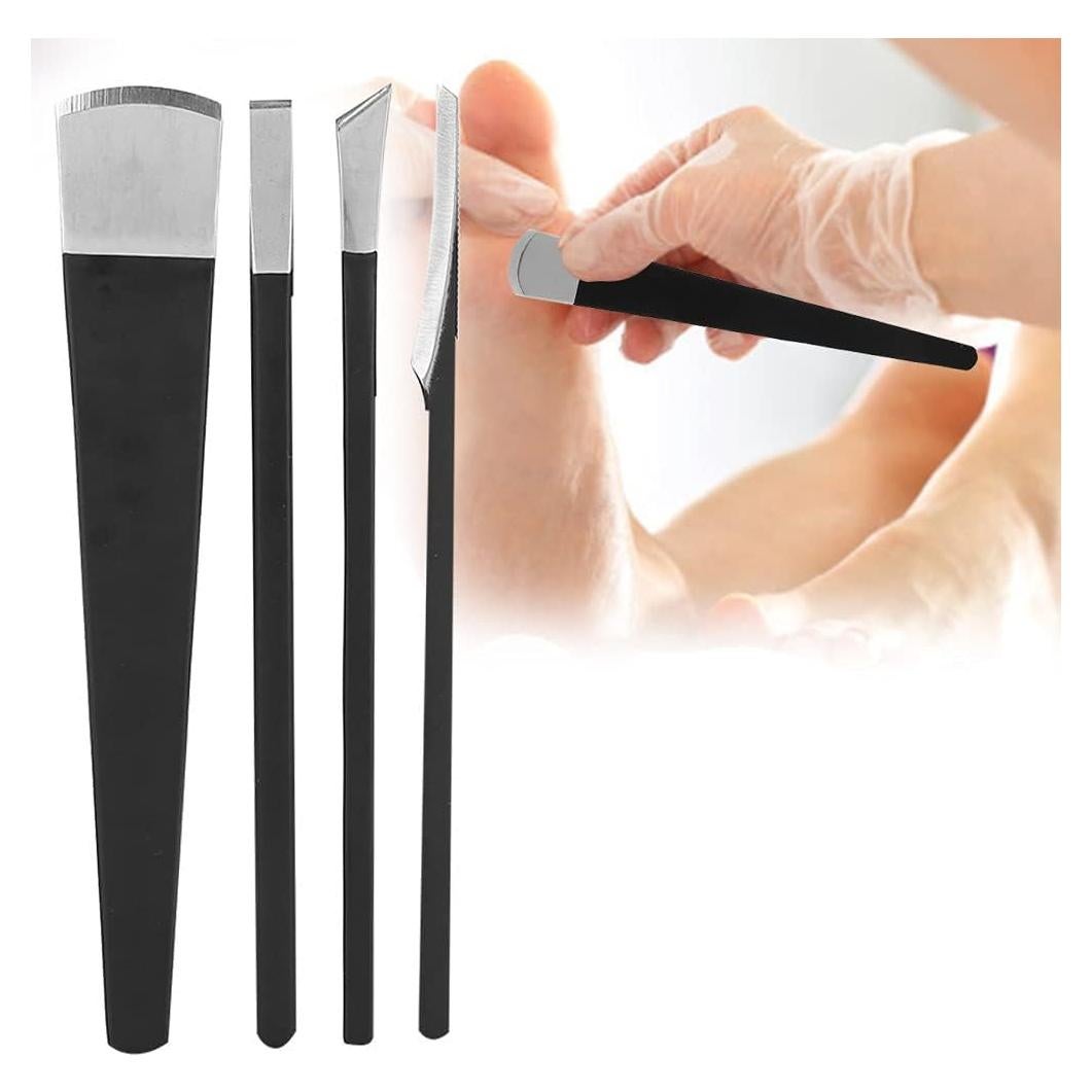 Set de 4 Cuchillos de Pedicura Watris Veiyi - Acero 160 mm