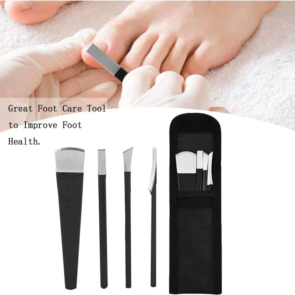 Set de 4 Cuchillos de Pedicura Watris Veiyi - Acero 160 mm