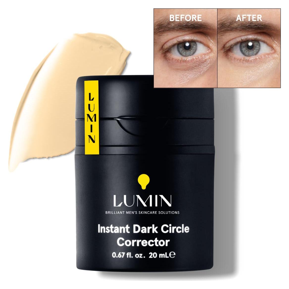 Corrector Instantáneo de Ojeras Lumin para Hombres 20mL