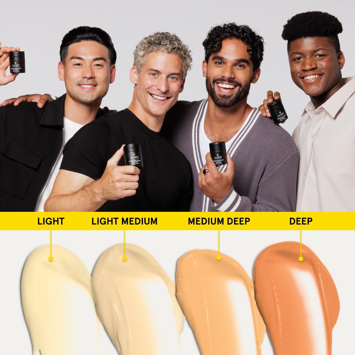 Corrector Instantáneo de Ojeras Lumin para Hombres 20mL